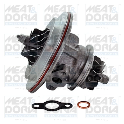 Core assembly, turbocharger